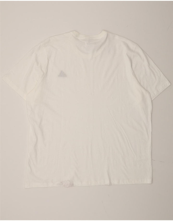 Adidas Herren T-Shirt Top 2XL Weiße Baumwolle
