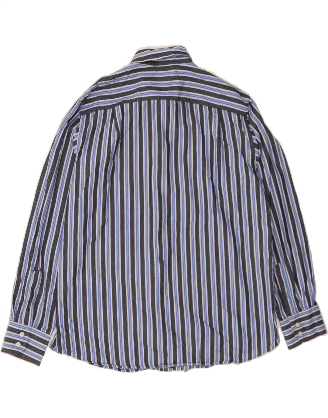 DOCKERS Mens Shirt XL Blue Striped Cotton Vintage Dockers and Second-Hand Dockers from Messina Hembry 