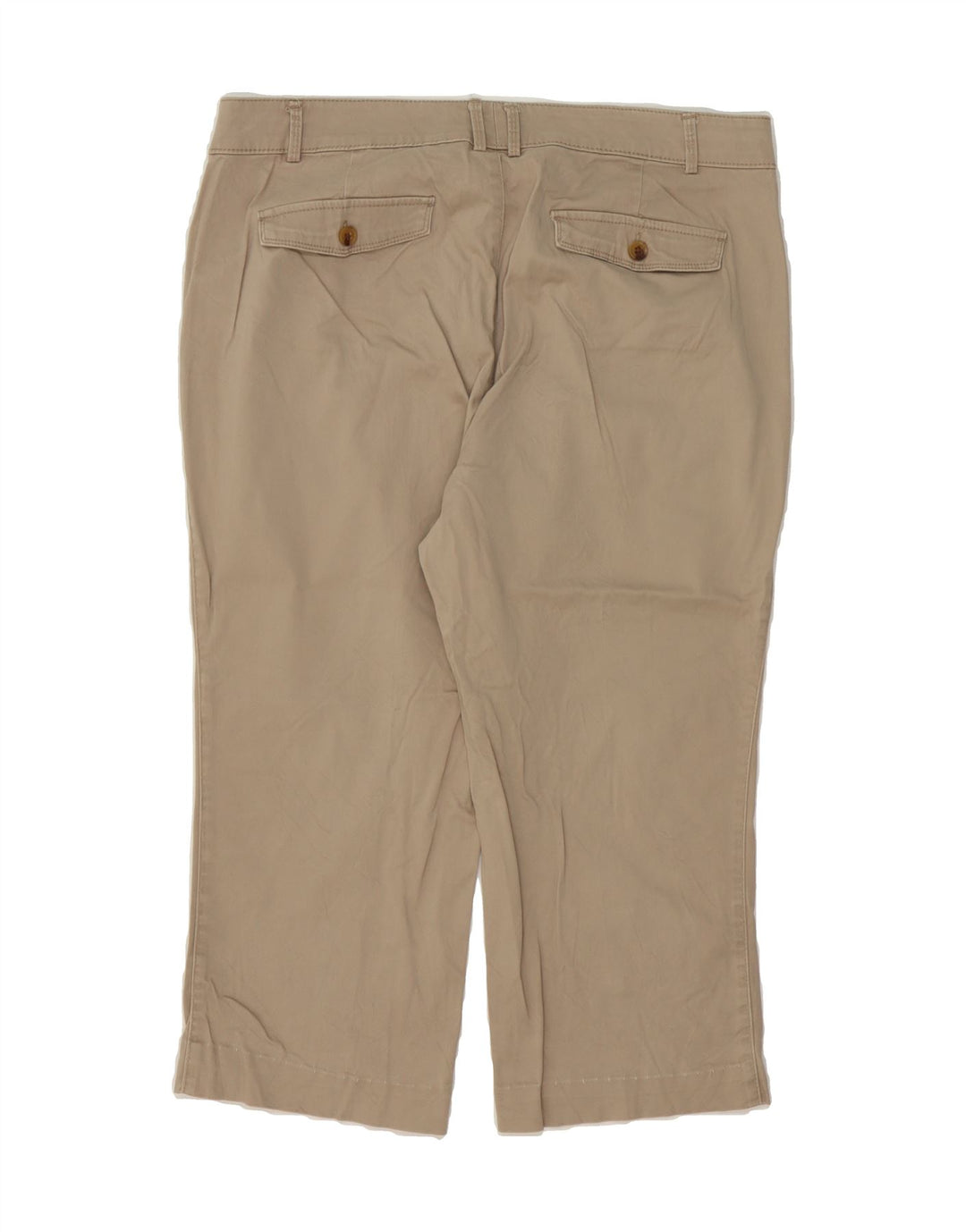 DOCKERS Womens Bermuda Shorts US 16 2XL W36  Beige Cotton Vintage Dockers and Second-Hand Dockers from Messina Hembry 