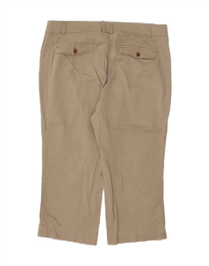 DOCKERS Womens Bermuda Shorts US 16 2XL W36  Beige Cotton Vintage Dockers and Second-Hand Dockers from Messina Hembry 