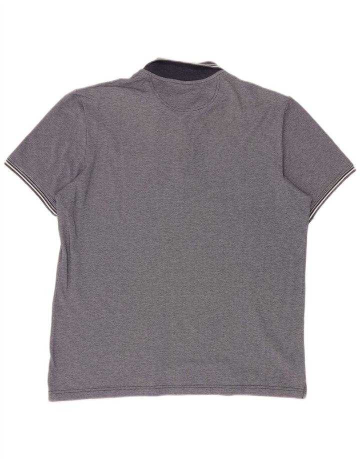 Champion Herren-Poloshirt, mittelgroß, Marineblau, Farbblock