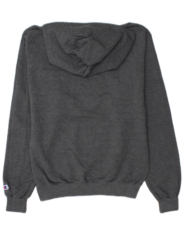 Champion Herren-Kapuzenpullover mit Grafik, Größe S, Grau, Baumwolle