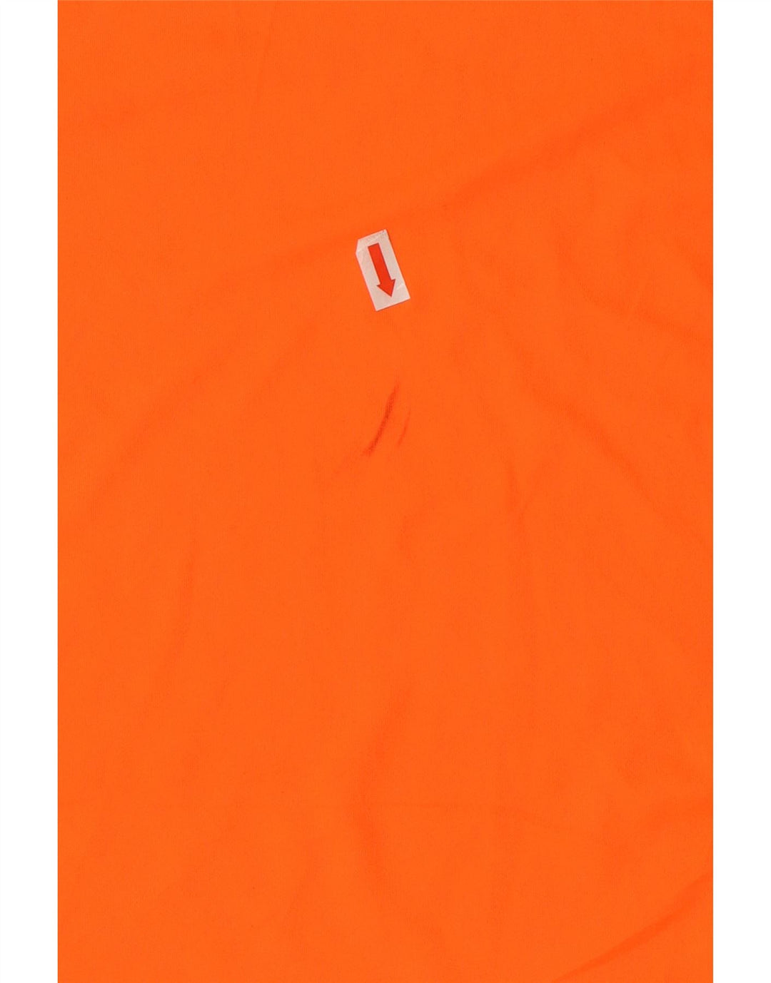 ADIDAS Herren Climalite T-Shirt Top Large Orange Polyester