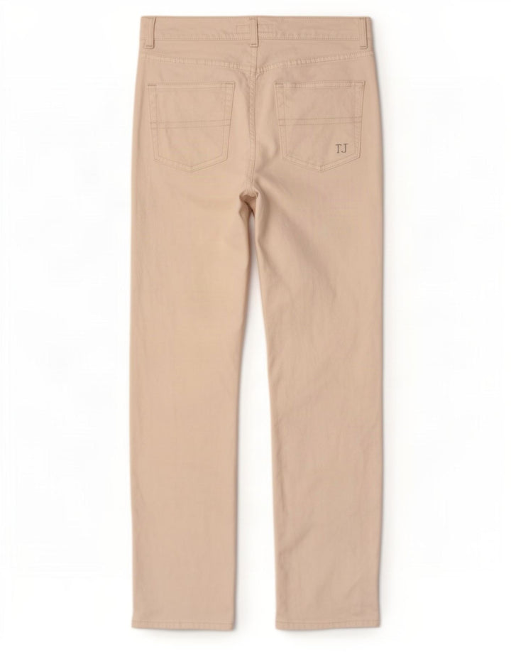 Trussardi Herren Straight Jeans W33 L33 Weiße Baumwolle
