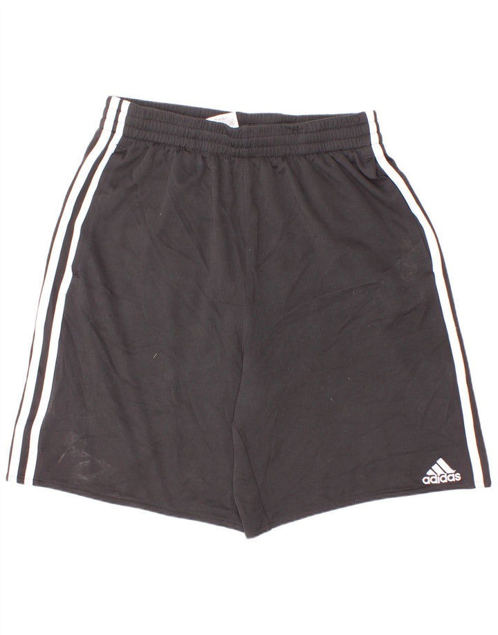 Adidas Sportshorts für Jungen, 13–14 Jahre, Größe L, Schwarz, Polyester