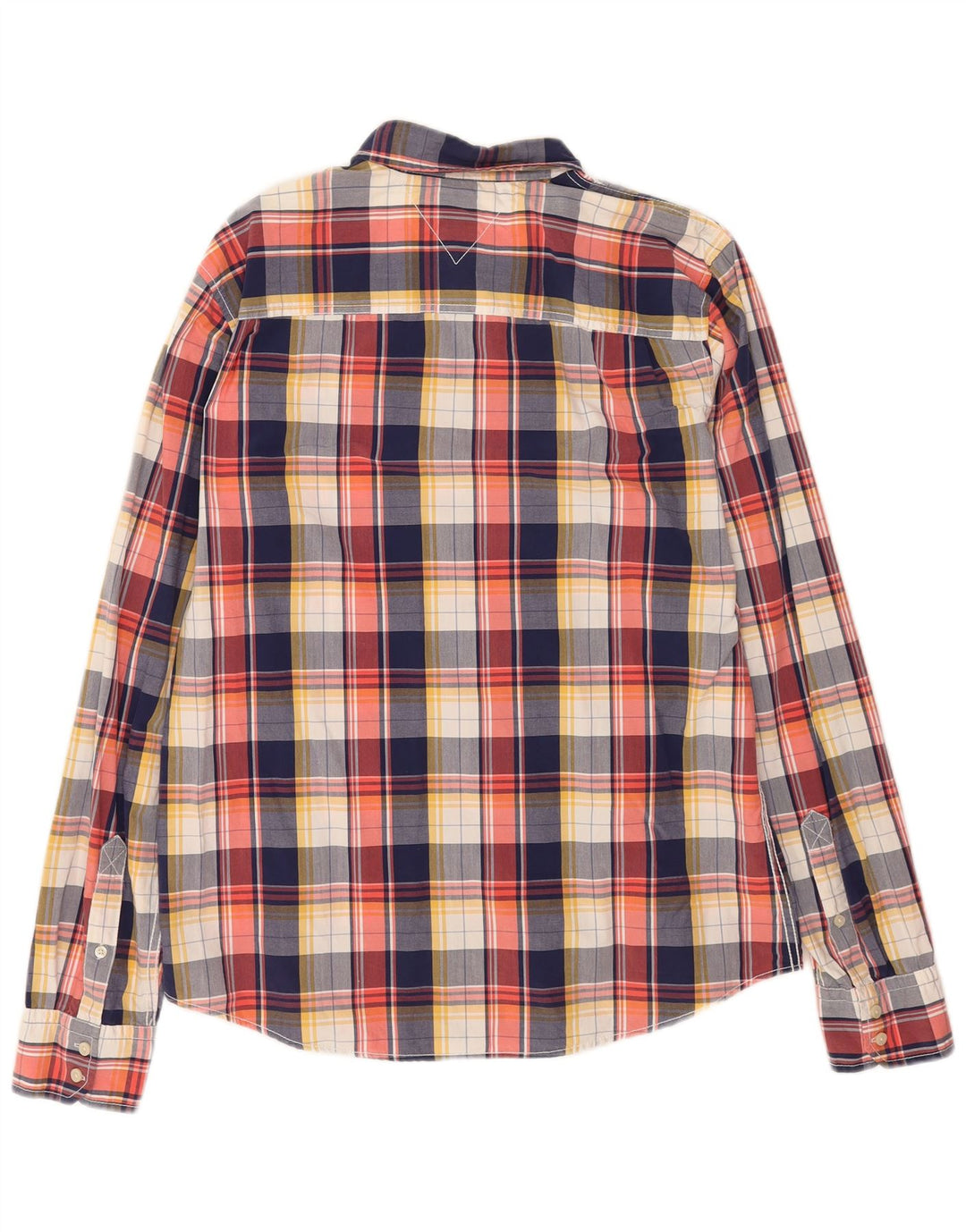 Tommy Hilfiger Herrenhemd XL, mehrfarbig, kariert, Baumwolle
