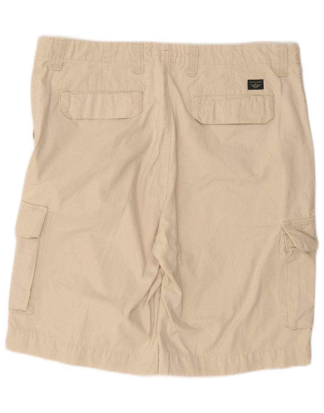 DOCKERS Herren Khakis Cargo Shorts W40 XL Beige Baumwolle