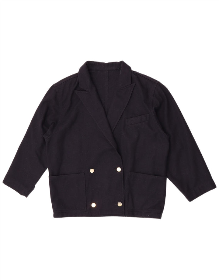 Penny Black Damen-Blazer, übergroß, Gr. 10, Marineblau