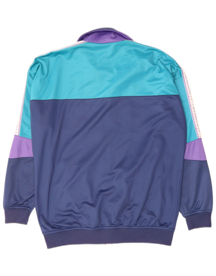 GAZELLE Herren-Trainingsanzugoberteil mit Grafik, XL, Marineblau, Farbblock