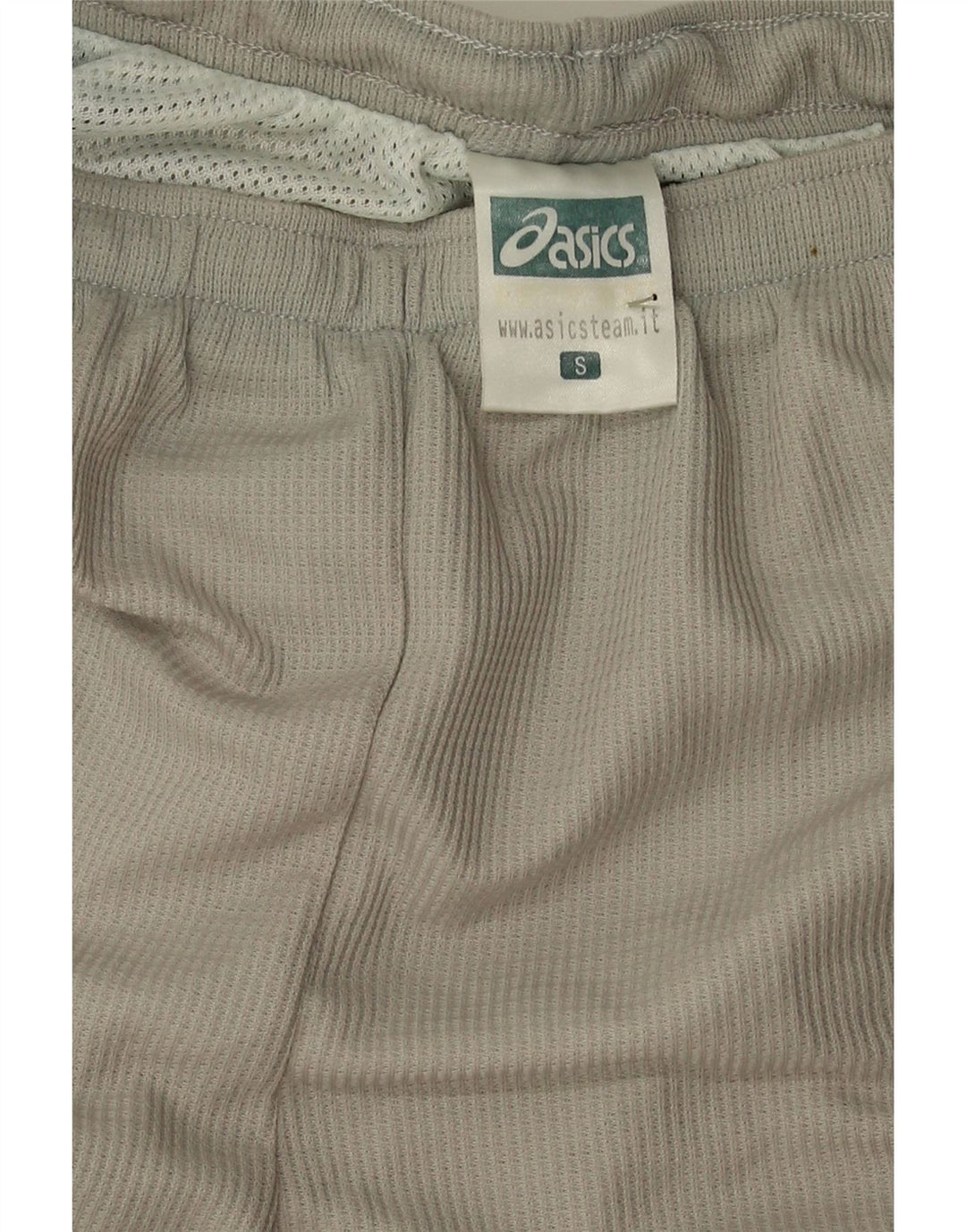 ASICS Womens Sport Shorts Small Grey Polyester Vintage Asics and Second-Hand Asics from Messina Hembry 