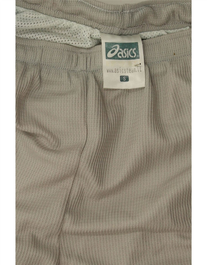 ASICS Womens Sport Shorts Small Grey Polyester Vintage Asics and Second-Hand Asics from Messina Hembry 