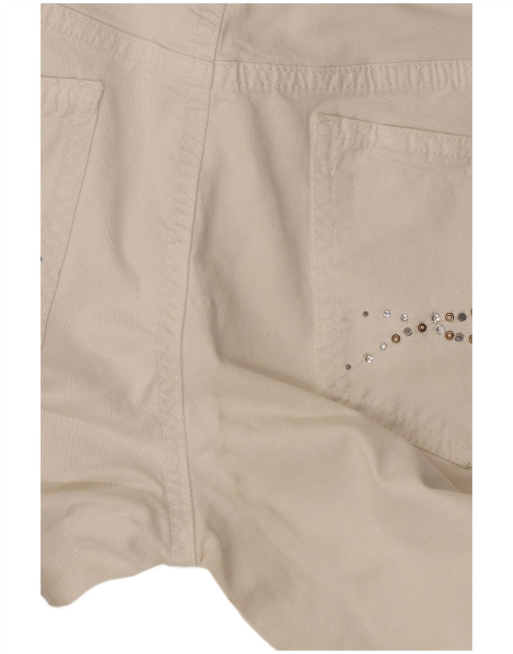 Liu Jo Damen Slim Jeans W29 L30 Weiß