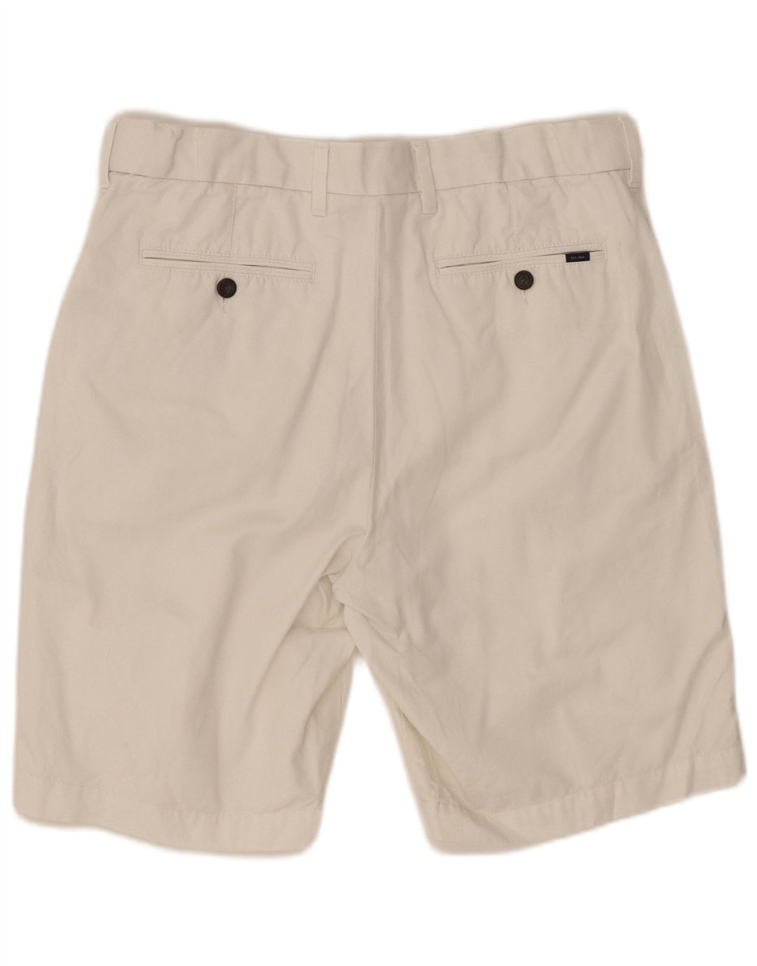 MARKS & SPENCER Herren-Chinoshorts W34, Größe L, weiße Baumwolle