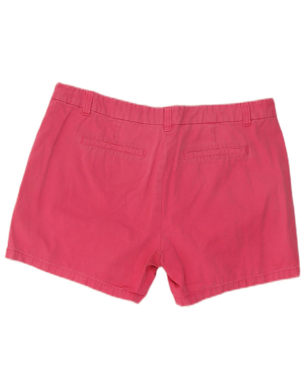 Joules Damen Chinoshorts UK 14 Large W36 Rosa Baumwolle