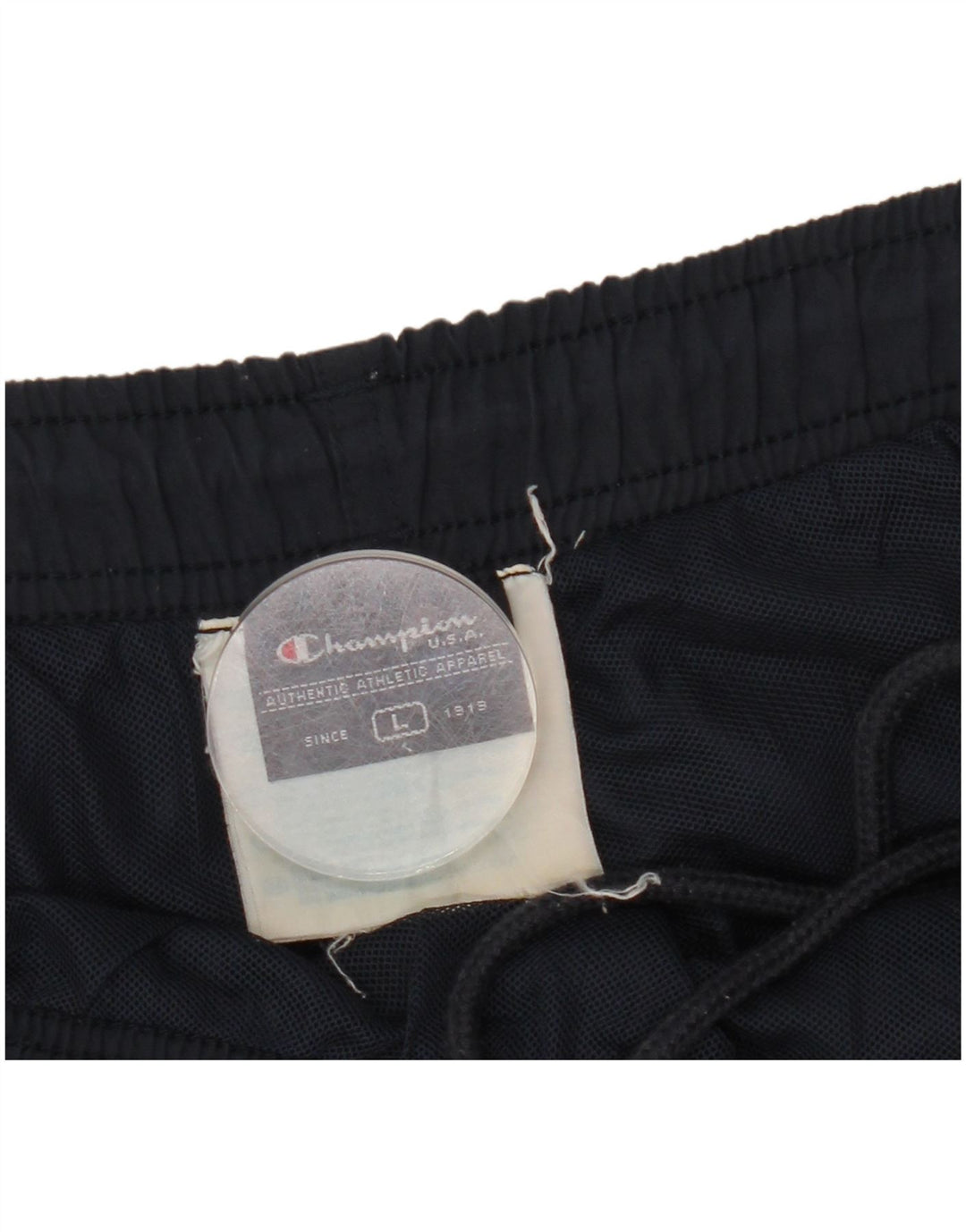 CHAMPION Herren-Badeshorts, groß, Marineblau, Farbblock