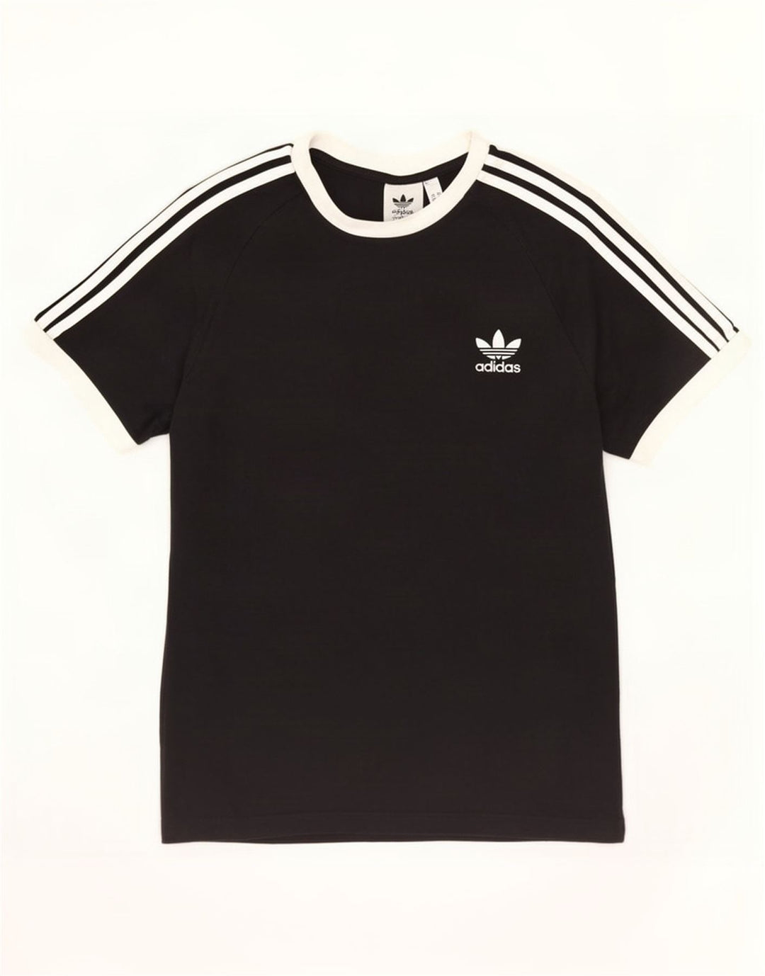Adidas Herren T-Shirt Top Medium Schwarz Baumwolle