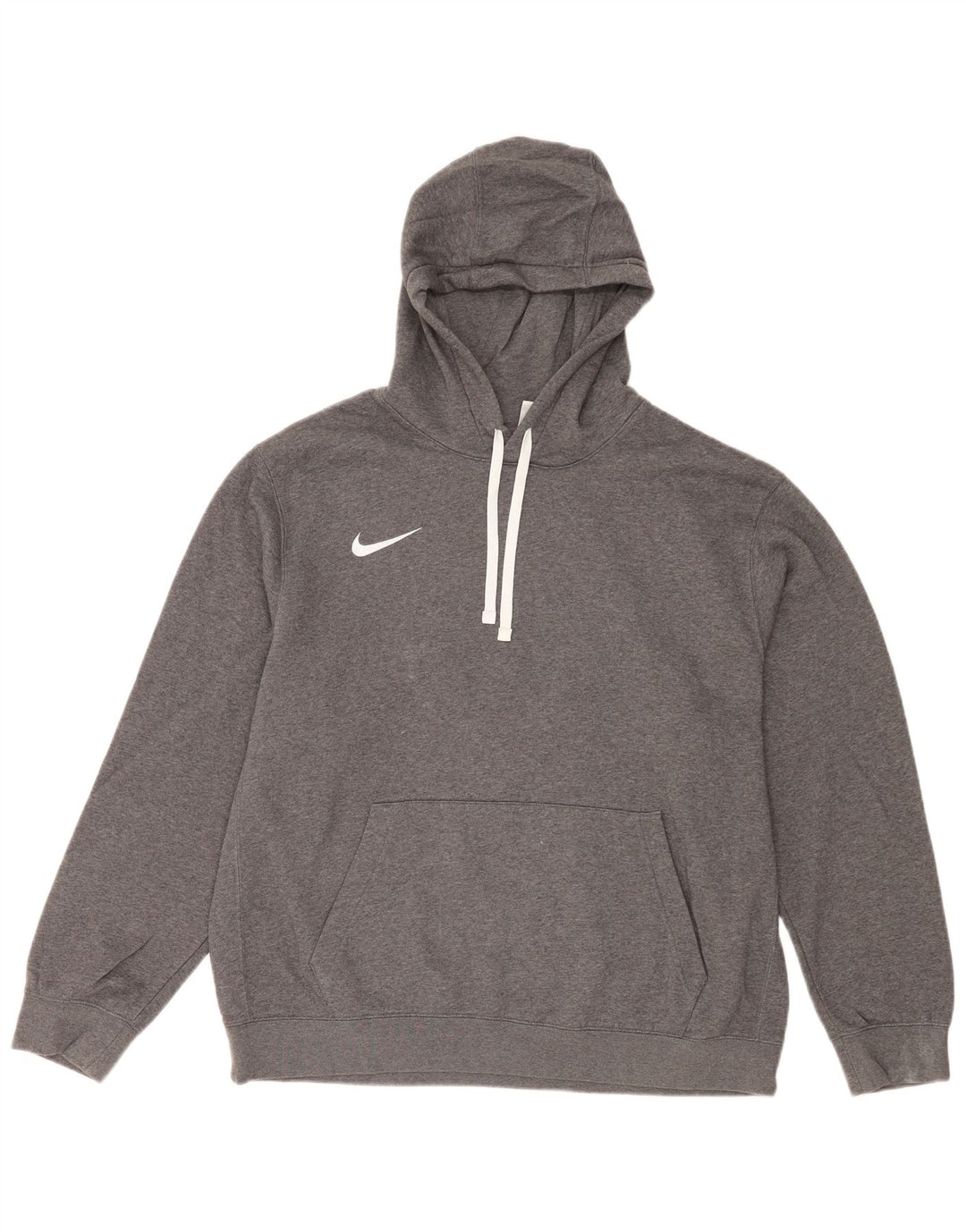 Nike Herren Hoodie Pullover XL Grau Baumwolle