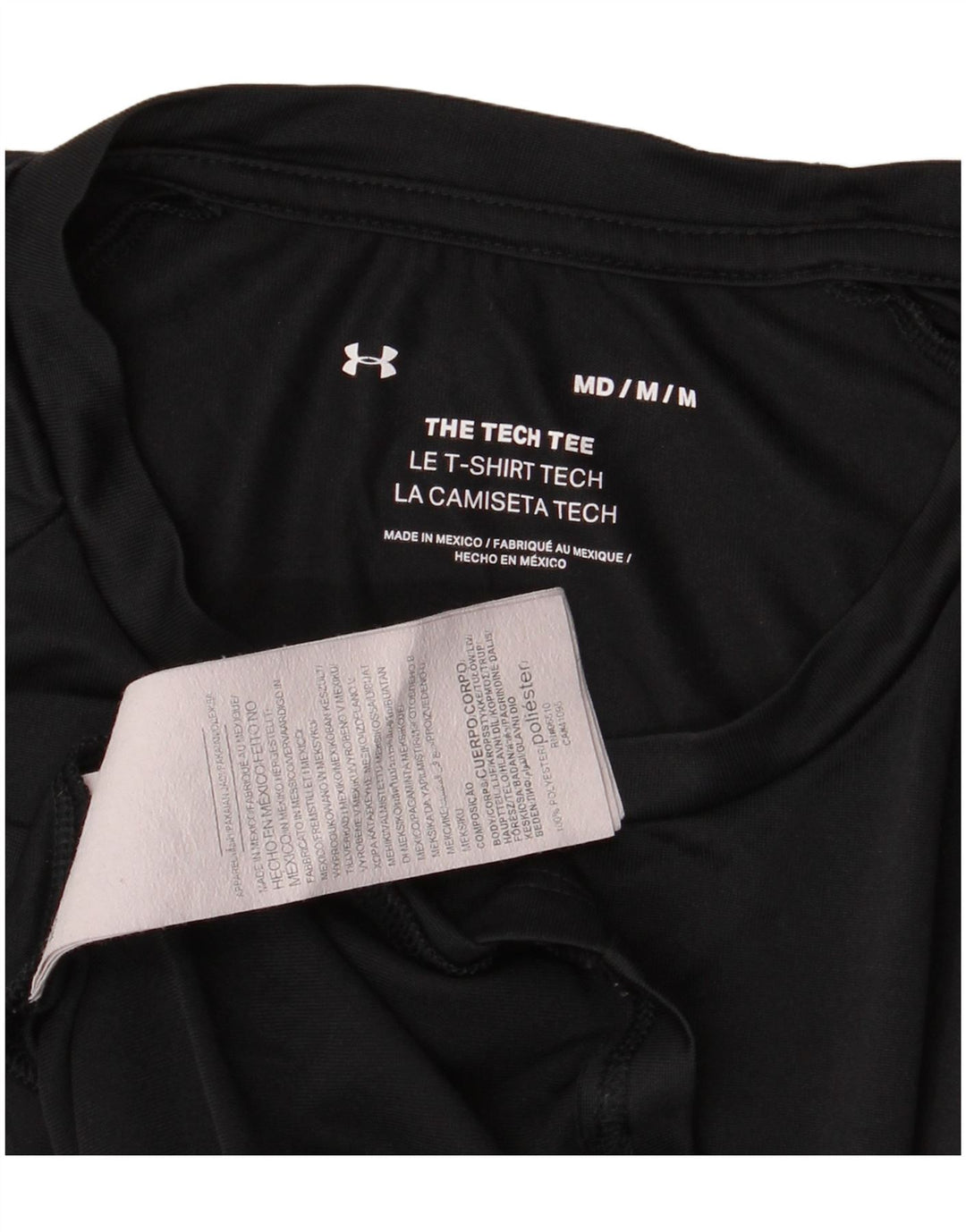 Under Armour Herren T-Shirt Top Medium Schwarz Polyester