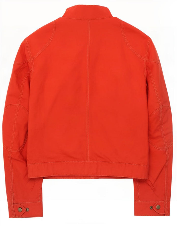 Belstaff Herren Bikerjacke UK 40 Großes rotes Nylon