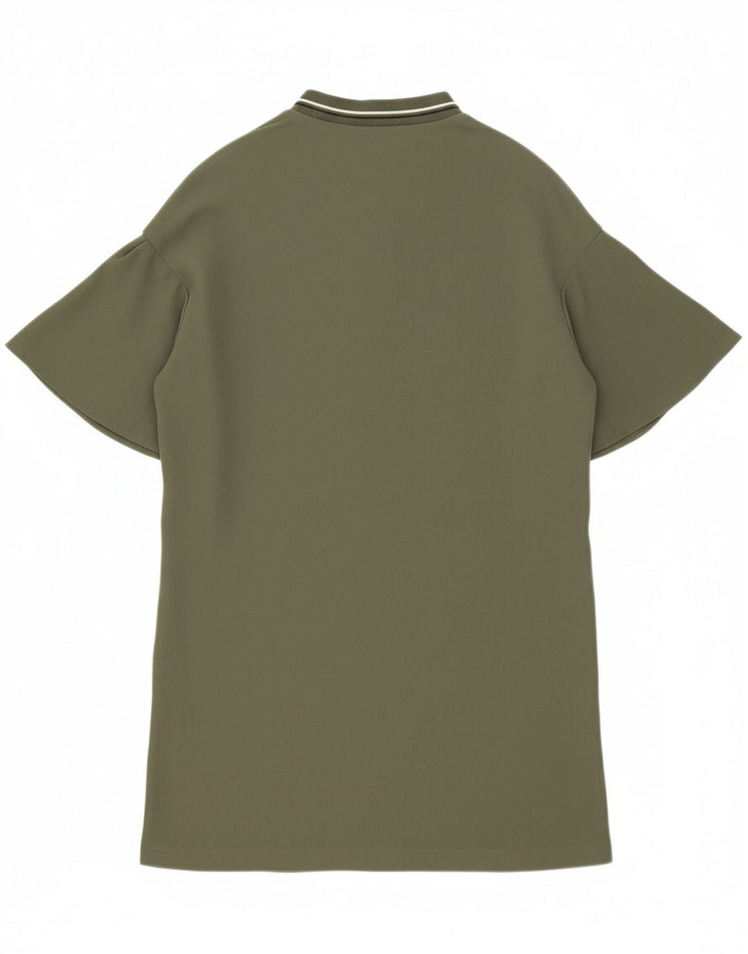 ZARA Womens Blouse Top UK 16 Large Green Vintage Zara and Second-Hand Zara from Messina Hembry 