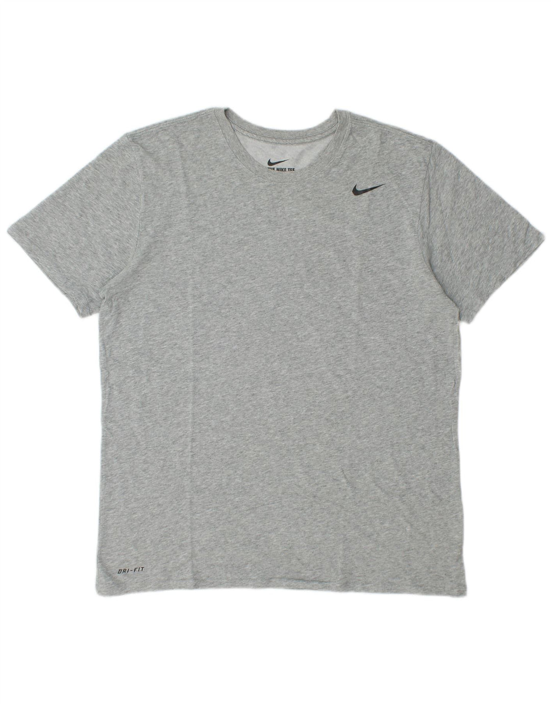 Nike Herren Athletic Fit Graphic T-Shirt-Oberteil, groß, grau gefleckt