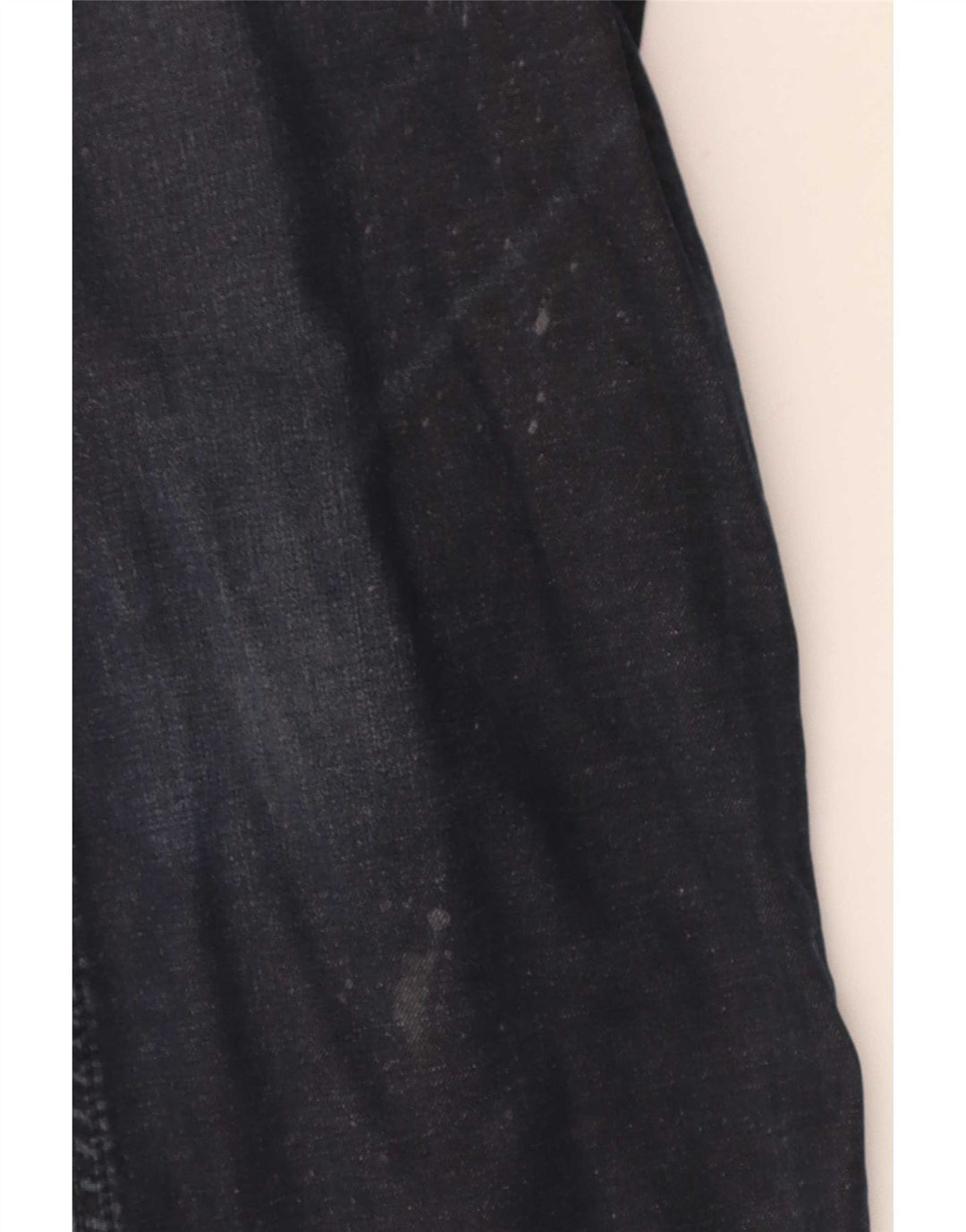 Marlboro Classics Herren Distressed Straight Jeans W36 L32 Marineblaue Baumwolle