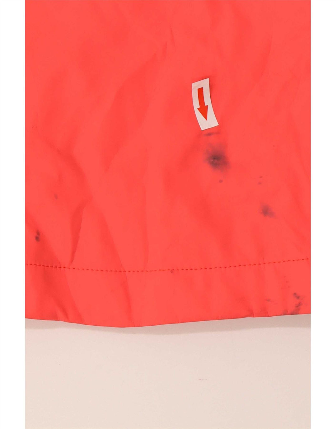 Marks & Spencer Damen-Regenjacke mit Kapuze, übergroß, Gr. 8, Orange
