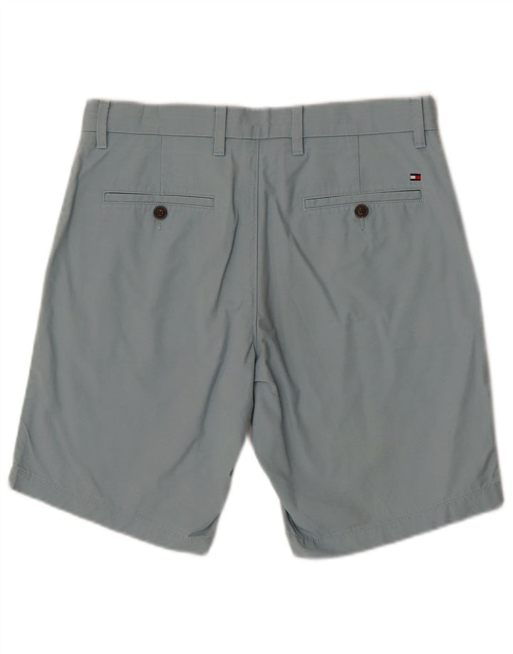 Tommy Hilfiger Herren Chinoshorts W32 mittelblaue Baumwolle