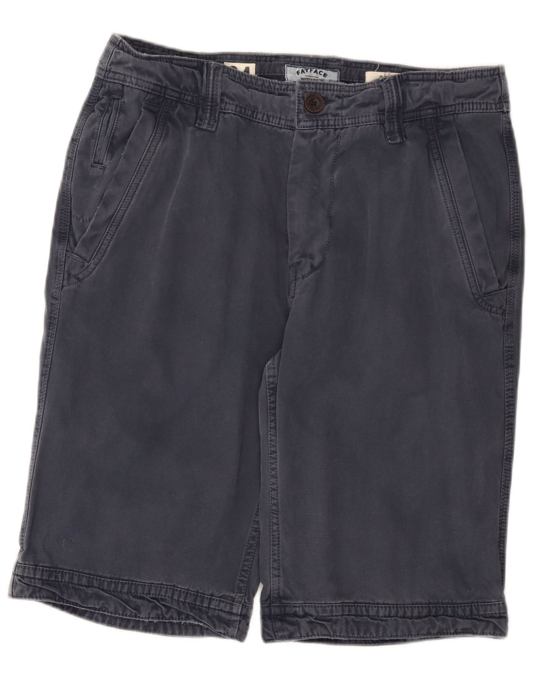 Fat Face Herren-Chino-Shorts, W34, Größe L, Marineblau, Baumwolle