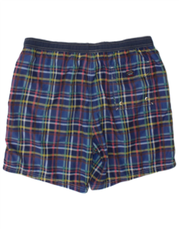 Paul & Shark Herren Yachting Badeshorts, groß, mehrfarbig kariert