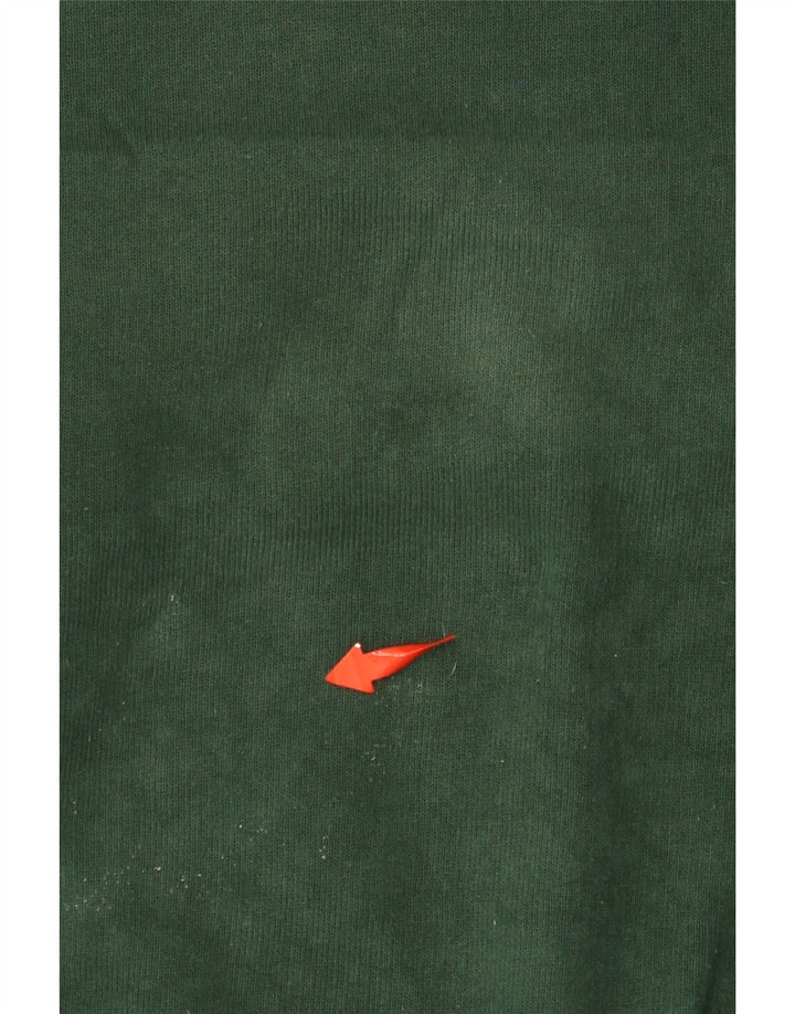 RUSSELL ATHLETIC Herren-Sweatshirt-Pullover aus mittelgrüner Baumwolle