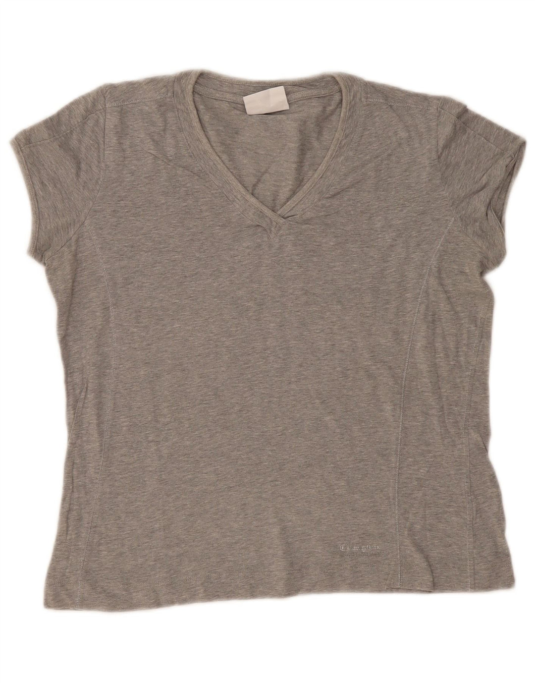 CHAMPION Womens Easy Fit T-Shirt Top UK 16 Large Grey