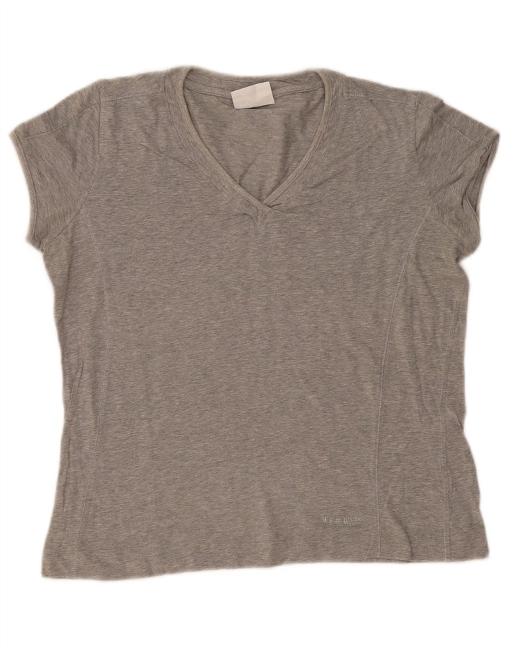 CHAMPION Womens Easy Fit T-Shirt Top UK 16 Large Grey