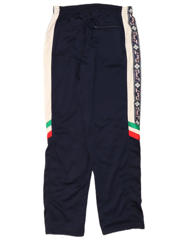 Vintage Herren-Trainingshose mit Grafik, IT 56 XL, Marineblau, Farbblock