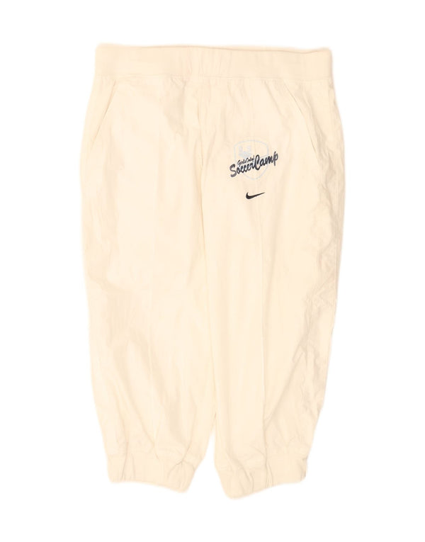 Nike Jungen Graphic Capri Trainingshose Jogger 13–14 Jahre XL Weiß