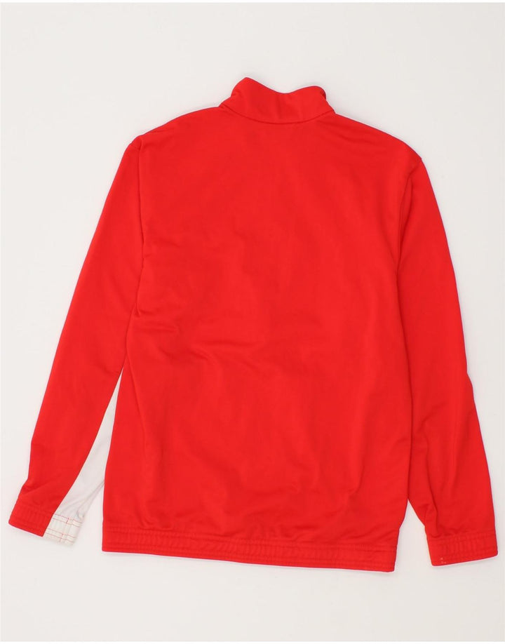 PUMA Boys Tracksuit Top Jacket 11-12 Years Large  Red Colourblock Vintage Puma and Second-Hand Puma from Messina Hembry 