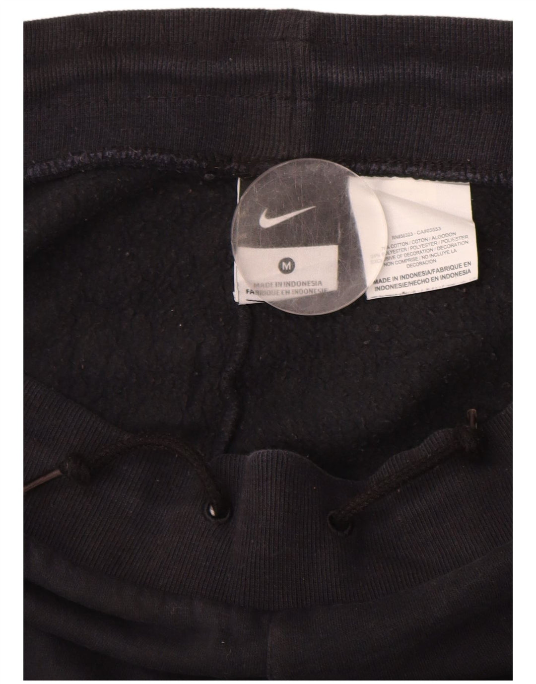 NIKE Damen-Trainingshose, Größe 44, mittelschwarz, Baumwolle