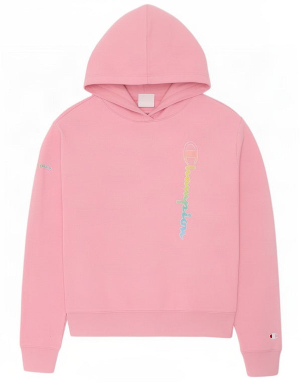 Champion Kapuzenpullover mit Grafik für Mädchen, 11–12 Jahre, Größe L, Rosa