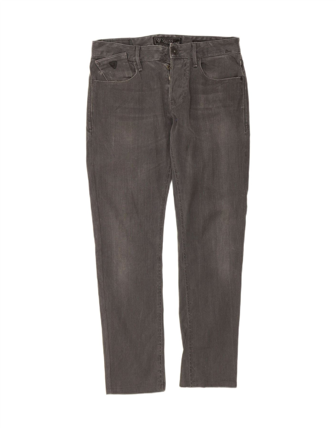 GUESS Mens Slim Jeans W30 L30 Grey Cotton Vintage Guess and Second-Hand Guess from Messina Hembry 