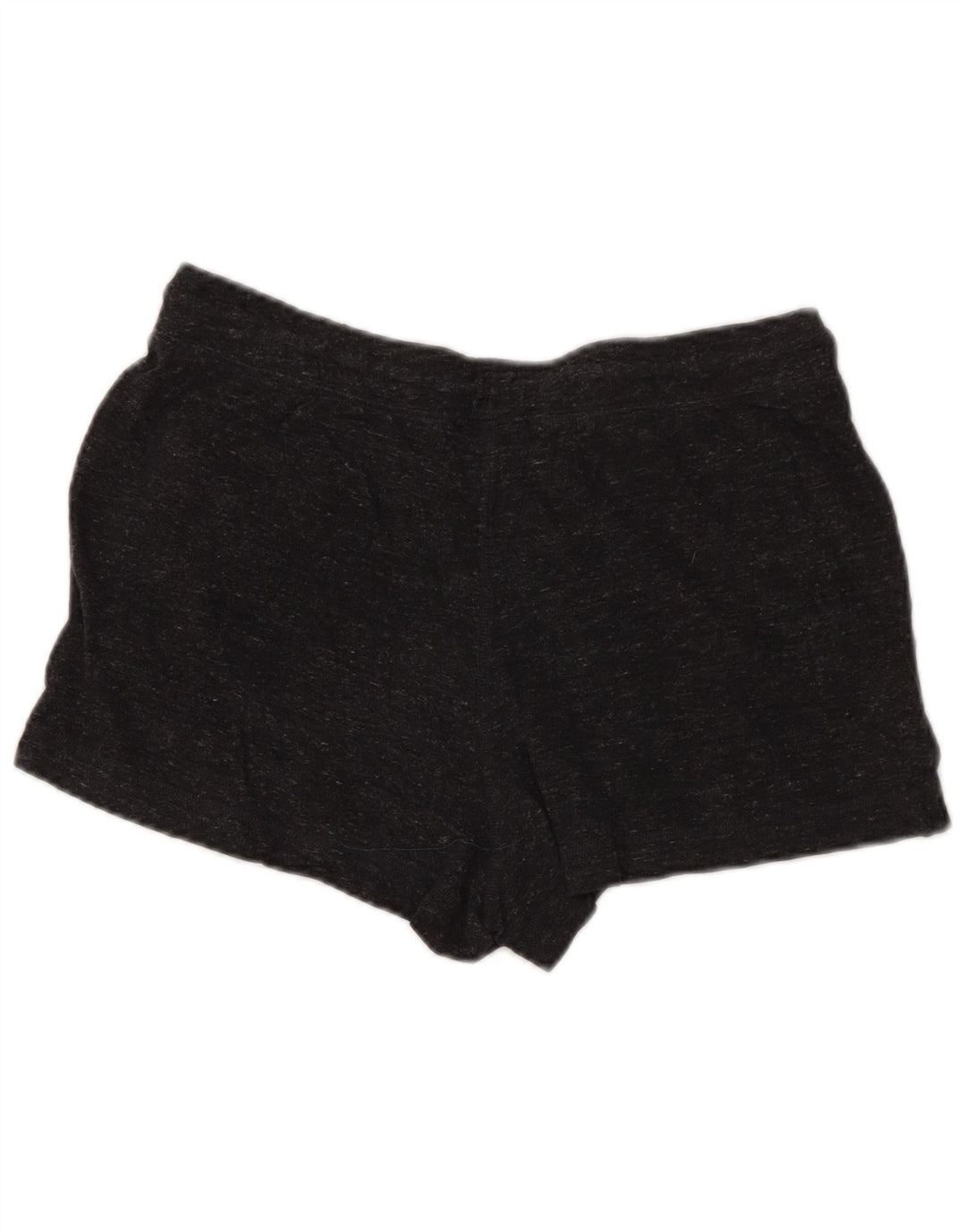 NIKE Damen Sportshorts UK 16 Large Graue Baumwolle