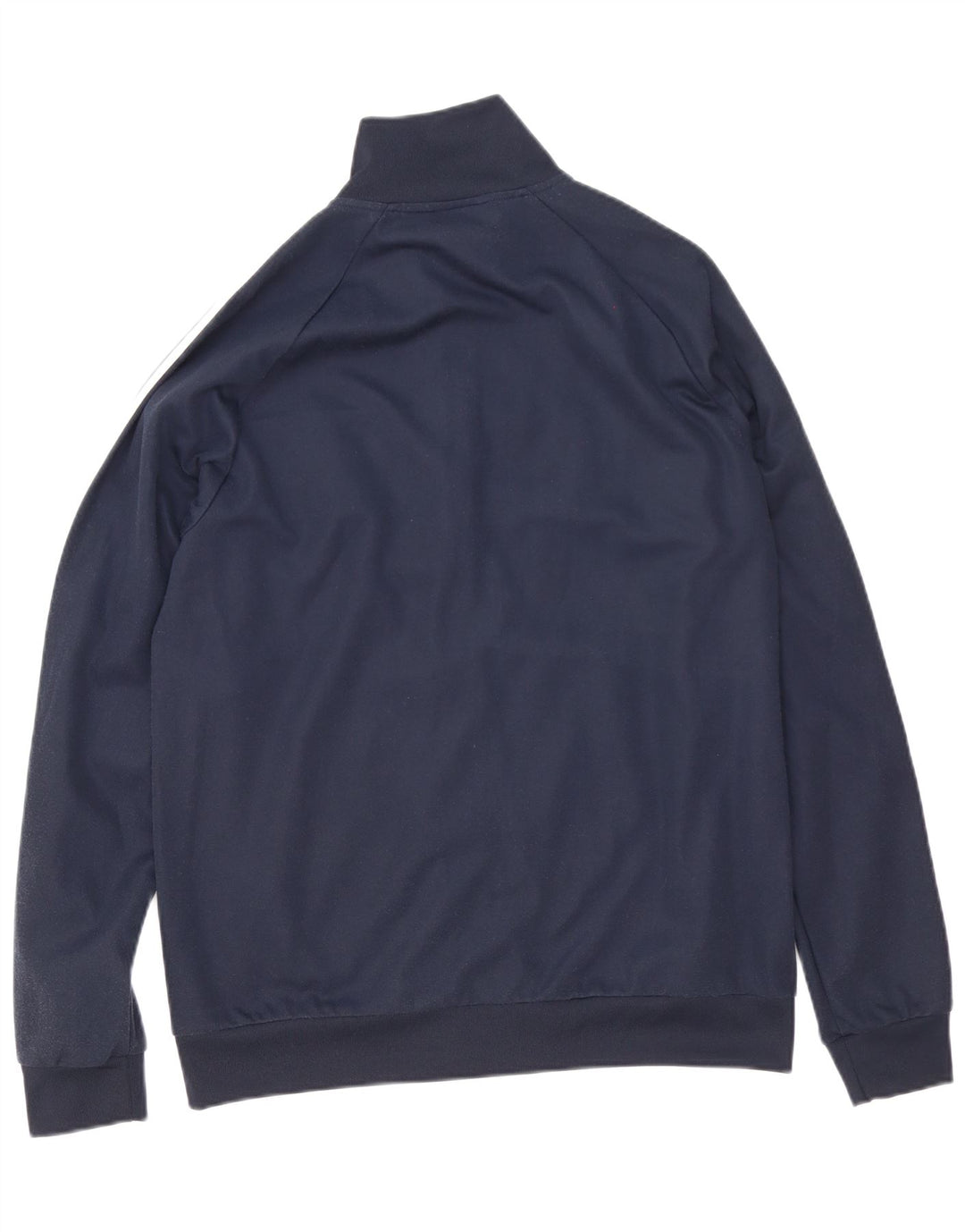 Adidas Herren-Trainingsanzug-Oberteil, große Jacke aus marineblauem Polyester