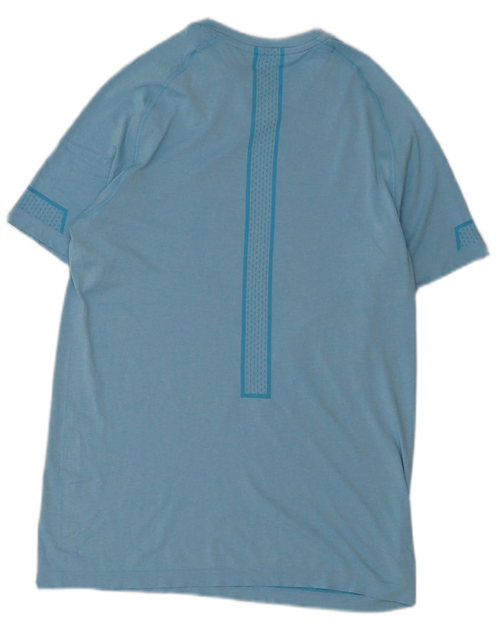 Puma Herren T-Shirt Top Mittelblaues Polyester