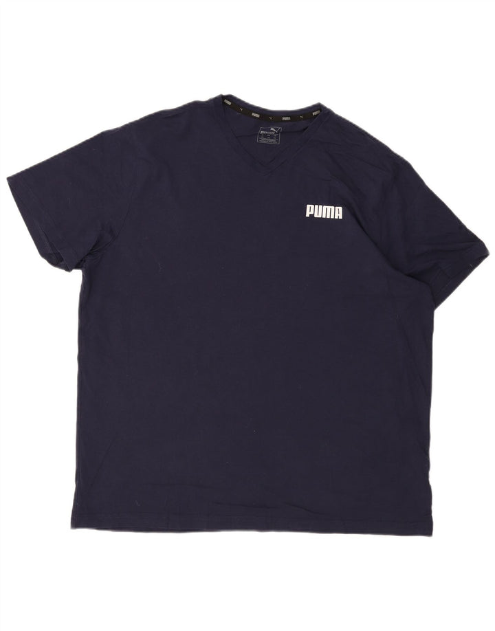 PUMA Herren T-Shirt Top 2XL Marineblau