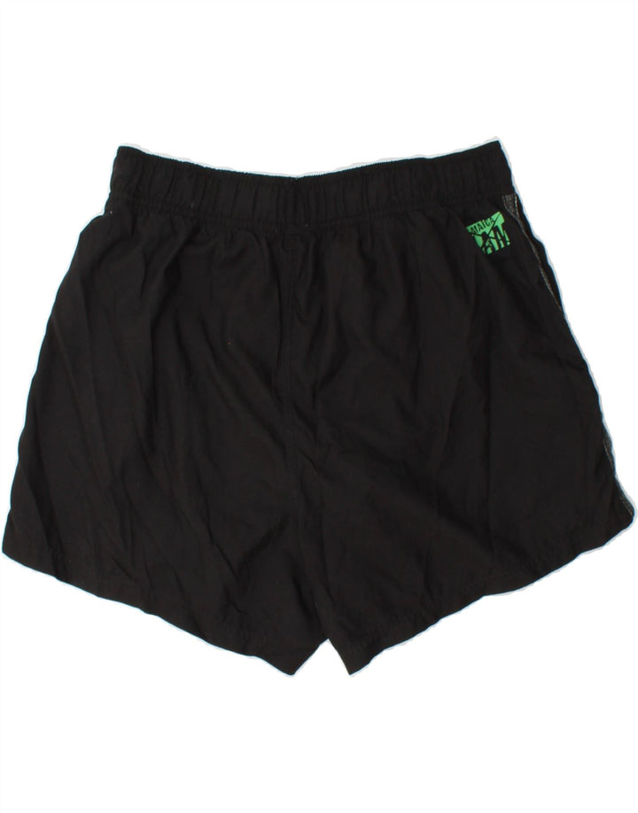 PUMA Mens Graphic Sport Shorts Large  Black Polyester Vintage Puma and Second-Hand Puma from Messina Hembry 
