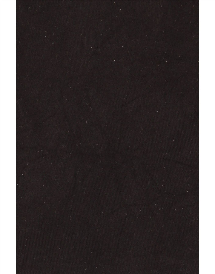 Marks & Spencer Damen Per Una Cardigan Top UK 12 Mittelschwarze Viskose