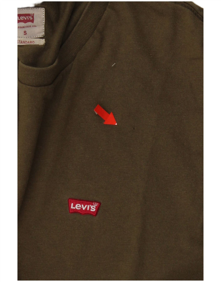 Levi's Herren T-Shirt Top Small Khaki