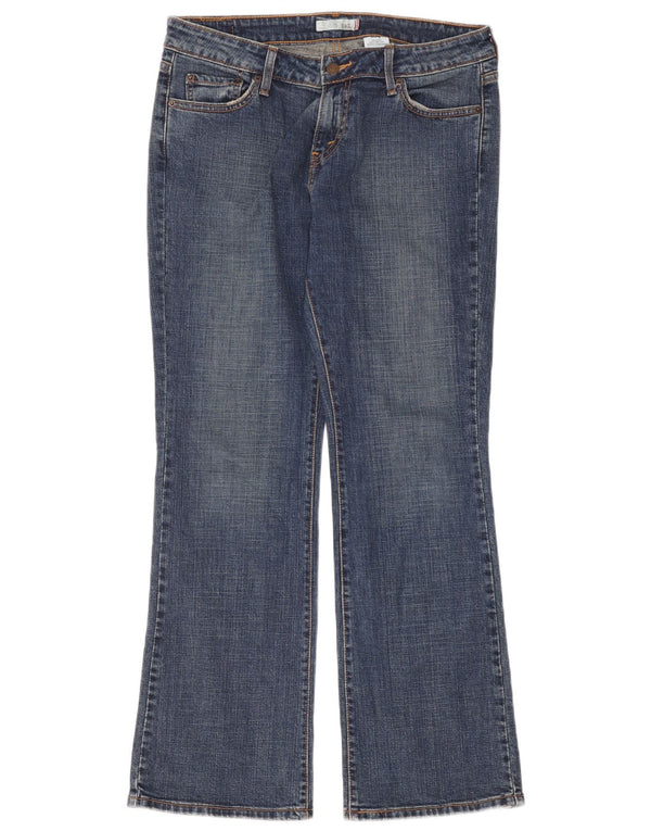Levi's Damen 545 Low Bootcut Jeans US 12 Large W34 L31 Blaue Baumwolle