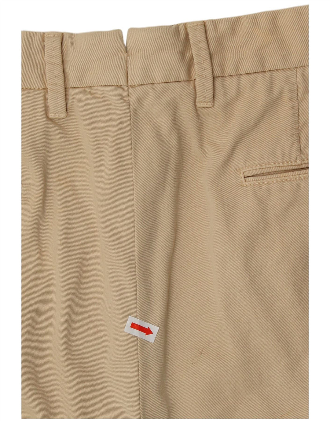 TWISTED TAILOR Herren Chino Shorts IT 46 Small W30 Beige Baumwolle
