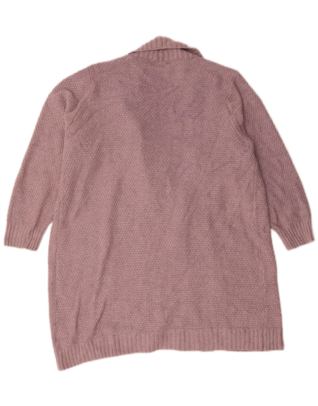 Autograph Offener Damen-Cardigan-Pullover UK 18 XL Rosa Polyester