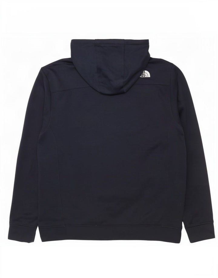 The North Face Herren-Kapuzenpullover mit Reißverschluss, groß, Marineblau, Polyester